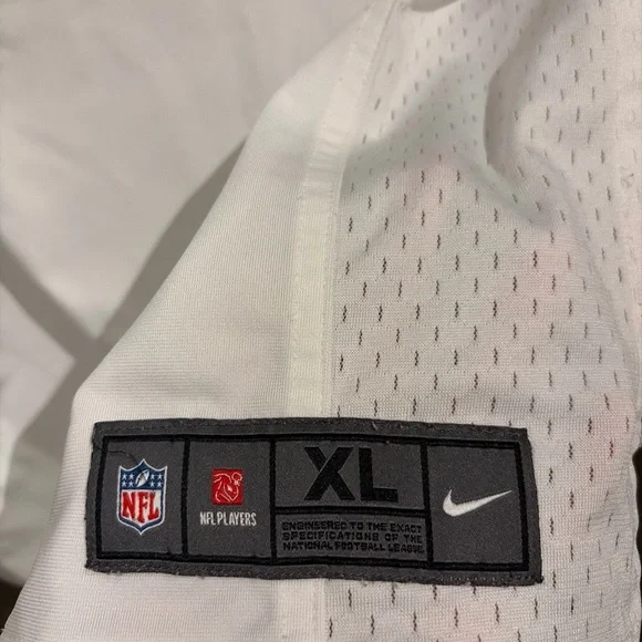 NFL Dallas Cowboys Ezekiel Elliot #21 White On-Field Jersey with Logo Kid’s XL - Picture 6 of 7